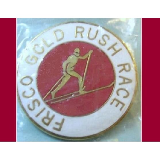 Frisco Gold Rush Race  Cross Country Skiing Ski Pin
